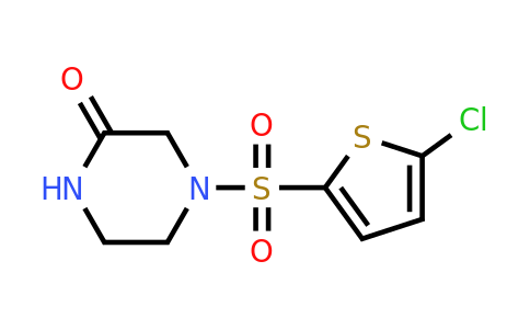 851793-28-7 | 4-((5-Chlorothiophen-2-yl)sulfonyl)piperazin-2-one