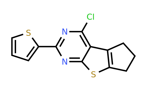 851879-10-2 | 12-Chloro-10-(thiophen-2-yl)-7-thia-9,11-diazatricyclo[6.4.0.0,2,6]dodeca-1(12),2(6),8,10-tetraene