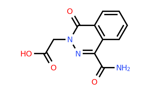 851879-17-9 | 2-(4-Carbamoyl-1-oxo-1,2-dihydrophthalazin-2-yl)acetic acid