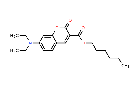 851963-03-6 | Hexyl 7-(diethylamino)-2-oxo-2H-chromene-3-carboxylate