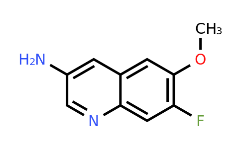 7-Fluoro-6-methoxyquinolin-3-amine