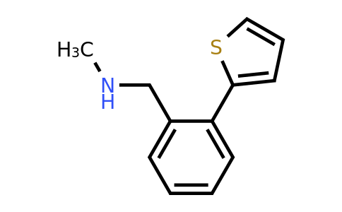 852180-66-6 | N-Methyl-2-(2-thienyl)benzenemethanamine