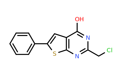 852218-16-7 | 2-(Chloromethyl)-6-phenyl-3h,4h-thieno[2,3-d]pyrimidin-4-one
