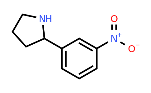 852281-23-3 | 2-(3-Nitrophenyl)pyrrolidine