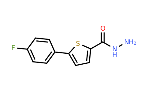 852296-85-6 | 5-(4-Fluorophenyl)thiophene-2-carbohydrazide