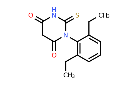 852399-67-8 | 1-(2,6-Diethylphenyl)-2-thioxodihydropyrimidine-4,6(1h,5h)-dione