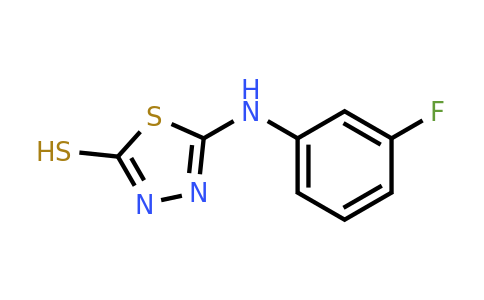 852400-49-8 | 5-[(3-fluorophenyl)amino]-1,3,4-thiadiazole-2-thiol
