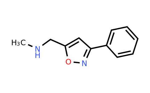852431-00-6 | N-methyl-1-(3-phenylisoxazol-5-yl)methanamine