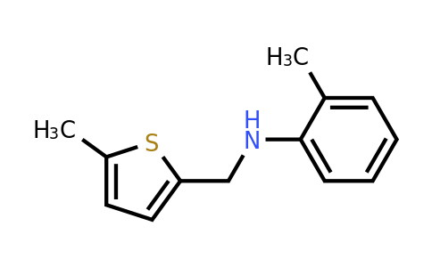 852635-07-5 | 2-Methyl-N-((5-methylthiophen-2-yl)methyl)aniline
