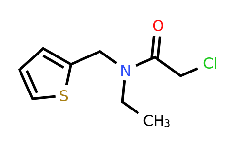 852706-25-3 | 2-Chloro-N-ethyl-N-(thiophen-2-ylmethyl)acetamide