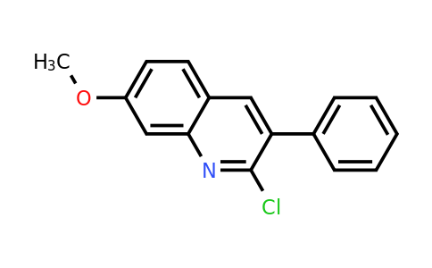 85274-56-2 | 2-Chloro-7-methoxy-3-phenylquinoline