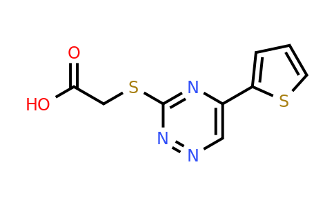 852933-12-1 | 2-((5-(Thiophen-2-yl)-1,2,4-triazin-3-yl)thio)acetic acid