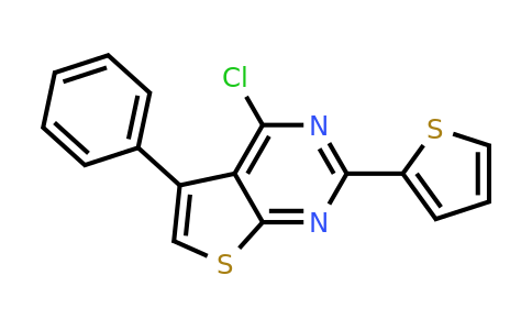 852934-01-1 | 4-Chloro-5-phenyl-2-(thiophen-2-yl)thieno[2,3-d]pyrimidine