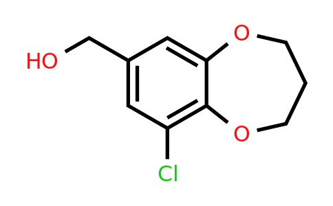852956-43-5 | (9-Chloro-3,4-dihydro-2h-1,5-benzodioxepin-7-yl)methanol