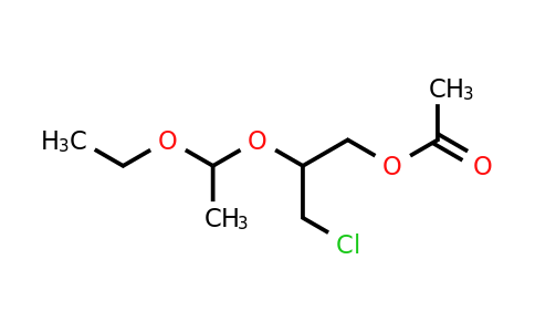 3-Chloro-2-(1-ethoxyethoxy)propyl acetate