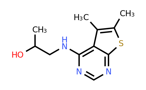 853689-05-1 | 1-((5,6-Dimethylthieno[2,3-d]pyrimidin-4-yl)amino)propan-2-ol