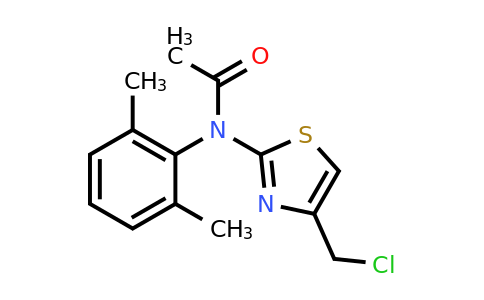 854035-96-4 | n-[4-(chloromethyl)-1,3-thiazol-2-yl]-n-(2,6-dimethylphenyl)acetamide