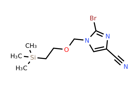854044-51-2 | 2-Bromo-1-(2-trimethylsilylethoxymethyl)imidazole-4-carbonitrile