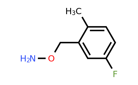 854382-99-3 | O-(5-Fluoro-2-methylbenzyl)hydroxylamine