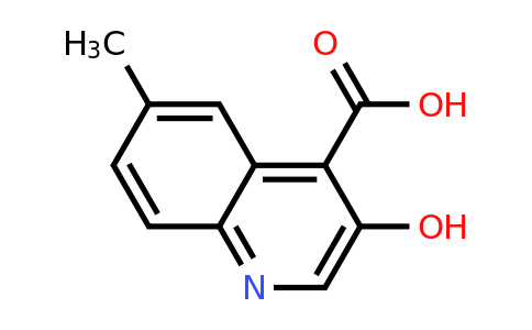 854860-35-8 | 3-Hydroxy-6-methylquinoline-4-carboxylic acid