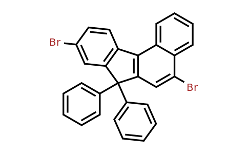 854952-90-2 | 5,9-Dibromo-7,7-diphenyl-7H-benzo[c]fluorene