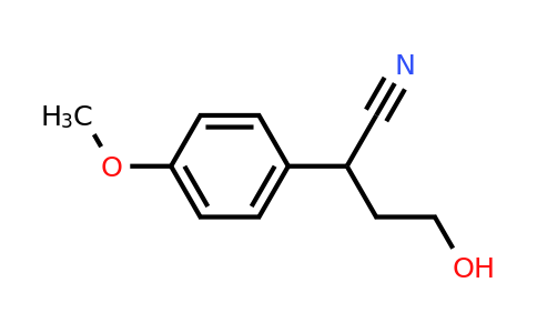 855222-19-4 | 4-hydroxy-2-(4-methoxyphenyl)butanenitrile