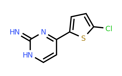 855308-65-5 | 4-(5-Chlorothiophen-2-yl)pyrimidin-2(1H)-imine