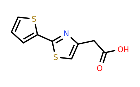 855716-78-8 | 2-[2-(thiophen-2-yl)-1,3-thiazol-4-yl]acetic acid