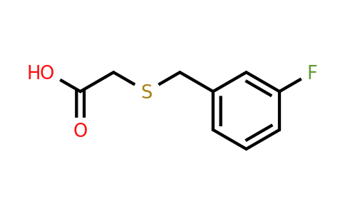 2-((3-Fluorobenzyl)thio)acetic acid