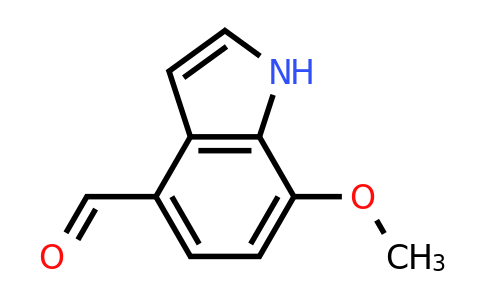 85598-16-9 | 7-Methoxy-1H-indole-4-carbaldehyde