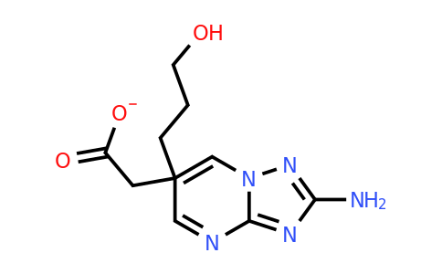 85599-38-8 | 2-(2-Amino-6-(3-hydroxypropyl)-6lambda5-[1,2,4]triazolo[1,5-a]pyrimidin-6-yl)acetate