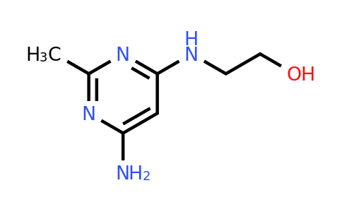 856369-62-5 | 2-((6-Amino-2-methylpyrimidin-4-yl)amino)ethan-1-ol