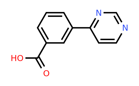 856905-14-1 | 3-(Pyrimidin-4-yl)benzoic acid