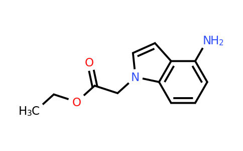 Ethyl 2-(4-amino-1h-indol-1-yl)acetate
