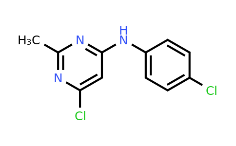 856976-05-1 | 6-Chloro-N-(4-chlorophenyl)-2-methyl-4-pyrimidinamine