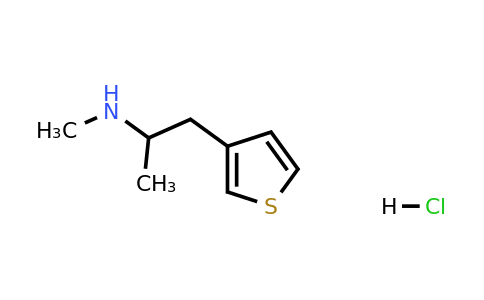 857361-90-1 | Methyl[1-(thiophen-3-yl)propan-2-yl]amine hydrochloride