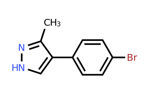 857531-32-9 | 4-(4-Bromophenyl)-3-methyl-1h-pyrazole