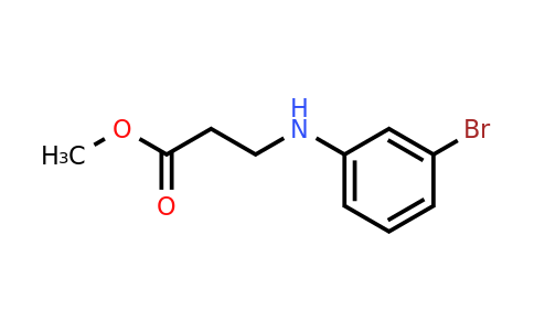 857576-77-3 | Methyl 3-((3-bromophenyl)amino)propanoate