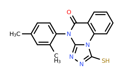 85772-36-7 | 4-(2,4-Dimethylphenyl)-1-sulfanyl-4h,5h-[1,2,4]triazolo[4,3-a]quinazolin-5-one