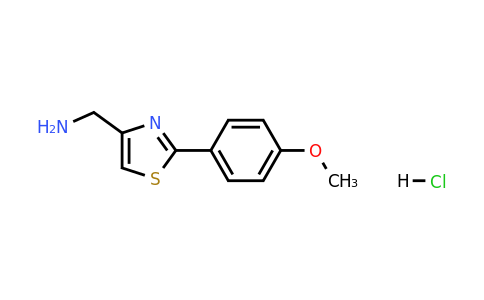 858009-33-3 | (2-(4-Methoxyphenyl)thiazol-4-yl)methanamine hydrochloride