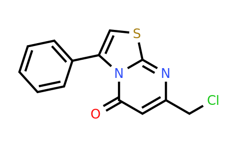 85811-56-9 | 7-(Chloromethyl)-3-phenyl-5H-[1,3]thiazolo[3,2-a]pyrimidin-5-one