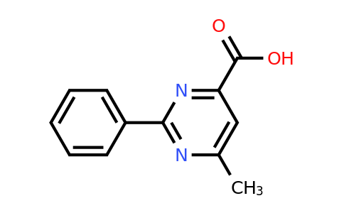 858269-17-7 | 6-Methyl-2-phenylpyrimidine-4-carboxylic acid