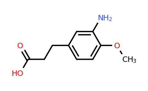 859189-60-9 | 3-(3-Amino-4-methoxyphenyl)propanoic acid