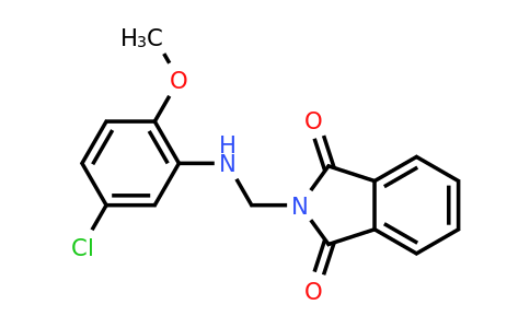 859299-43-7 | 2-(((5-Chloro-2-methoxyphenyl)amino)methyl)isoindoline-1,3-dione