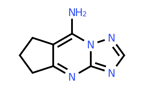859320-59-5 | 6,7-Dihydro-5H-cyclopenta[d][1,2,4]triazolo[1,5-a]pyrimidin-8-amine