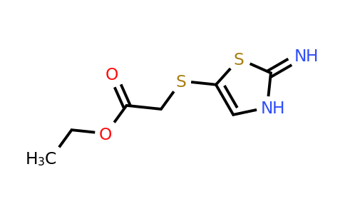 859522-19-3 | Ethyl 2-((2-aminothiazol-5-yl)thio)acetate