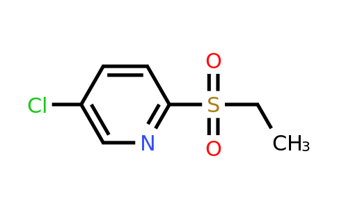 859536-33-7 | 5-Chloro-2-(ethylsulfonyl)pyridine