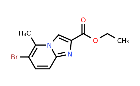 859787-40-9 | Ethyl 6-bromo-5-methylimidazo[1,2-a]pyridine-2-carboxylate