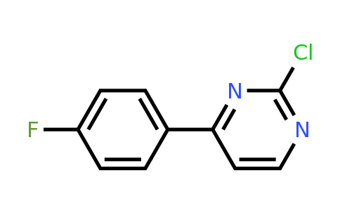 85979-59-5 | 2-Chloro-4-(4-fluorophenyl)pyrimidine