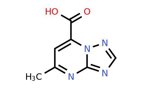 860175-75-3 | 5-Methyl-[1,2,4]triazolo[1,5-a]pyrimidine-7-carboxylic acid